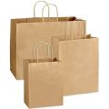 Brown Plain shopping paper bag