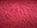 Red Nylon Net Fabric