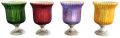 Ceramic Polished Multicolor Colored Glass Vases