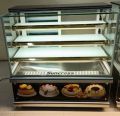 Electric Silver New Automatic 380V Cake Display Counter