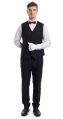 Cotton Black & White waiter uniform