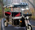Smartomatic battery operated e rickshaw