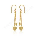 Gold Plating Silver Earrings