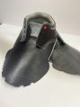 Black safety shoe uppers