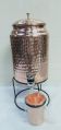 Round copper water tank