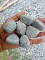 Grey granite pebbles