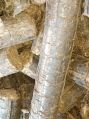 Sawdust Cylindrical Stick Brown 90mm saw dust cotton stalk soyabean biomass briquettes