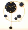 Round decorative wall clock
