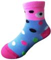 Cotton Lycra Woolen Multi Color Printed kids fancy socks