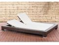 Rattan Brown Swimming Pool Lounger