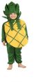 Kids Pineapple Jumpsuit Costume with Cap