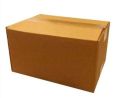Brown 7 ply plain corrugated box