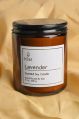 Klar Soy Wax amber jar scented candle