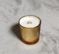 Soy Wax Cylindrical klar votive glass jar candle