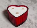 Red Heart Shape Scented Candle