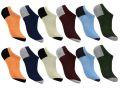 Bunaayi Multicolor Colorful Loafer Socks