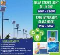 12 Watt BIS MNRE Semi Integrated Solar Street Light