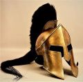 Mild Steel Golden roman medieval helmets