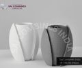 Sai Combines India Pvt. Ltd. White And Grey modern white grey sandstone polished flower pots