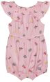 Vicose Rayon Budding Bees girls pink visocse printed romper