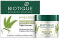 Biotique Wheat Germ Anti- Ageing Night Cream Reduces Fine Lines Lightens dark Spots, 50g