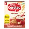 Nestle Cerelac Baby Cereal with Milk , Wheat Apple ,Stage 1, From 6 to 24 Months