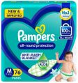 Pampers All round Protection Pants, Medium size baby diapers (7-12kg) 76 Count