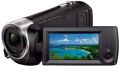 Black sony hdrcx405 9 2mp hd free carrying case handycam camcorder