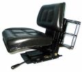 Polished Rectangular Black tractor driver seat