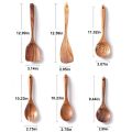 Gudamaye Gudamaye Pure Wood Polished Muticolor Spoons Set-6 Spoons Set-6 Plain wooden spoons