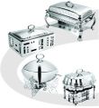 Steel Square Round Rectangular Silver Chafing Dishes