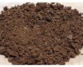 Brown and Black dry cow dung