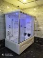 Crystal tempered glass shower enclosures