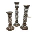 Candle stand set of 3