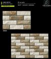 Rectangle Rectangular Multicolor As Per Requirement AB Prime Creamic high depth elevation tiles