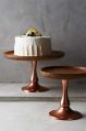 Wood cake stand