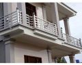 Silver Plain Polished Stainless Steel Balcony Railing