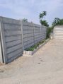 Penal concrete compound wall