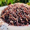 Organic Solid Indian burma black rice