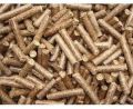 Brown 8mm biomass pellet