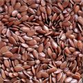 brown natural flax seed