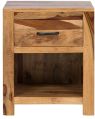Sheesham Wood alankaar solid wood bedside table