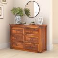 Floral Solid Wood Dressing Table