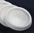 Round paper cup lid