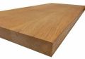 Rectangular Round Brown Non Polished indian teak wood