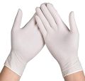 Rubber Blue White Disposable Surgical Gloves
