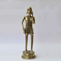 Dhokra Tribal Lady Statue