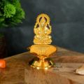 Brass Ganesha Diya Statue