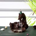 Brown Dragon Styled Smoke Backflow Cone Incense Holder
