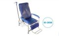 Metal Blue blood collection chair